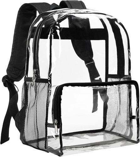 Clear backpack heavy duty - heavy,