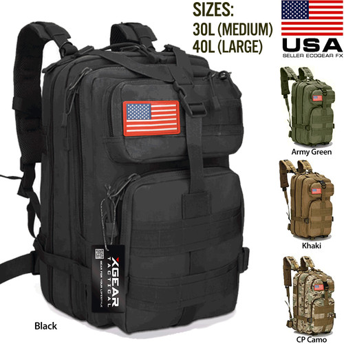Military tactical backpack - military,